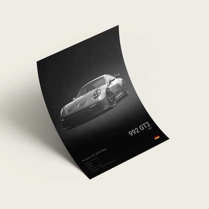 POSTER 992 GT3