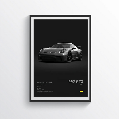 POSTER 992 GT3