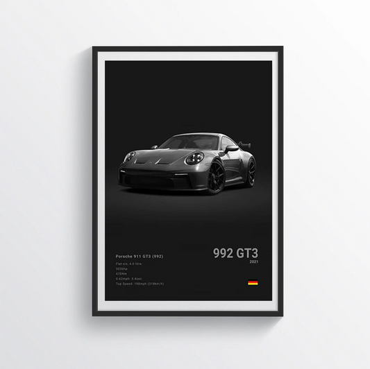 POSTER 992 GT3