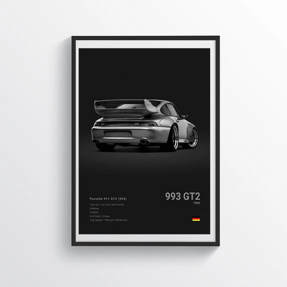 POSTER 993 GT2
