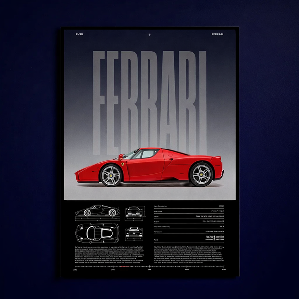 POSTER FERRARI