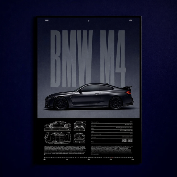 POSTER BMW M4