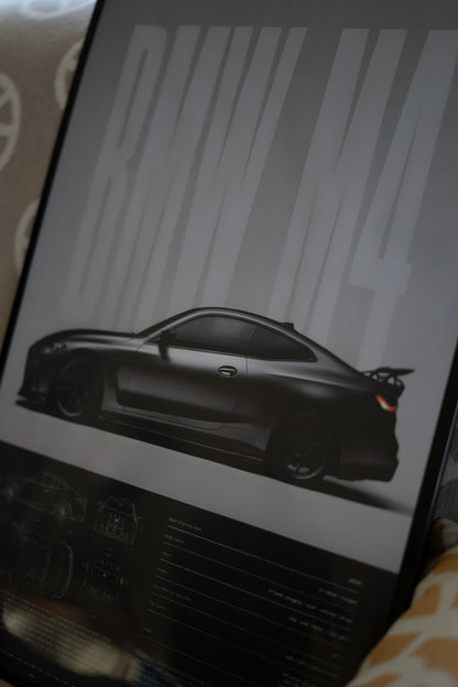 POSTER BMW M4