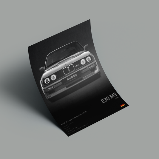 POSTER E30 M3