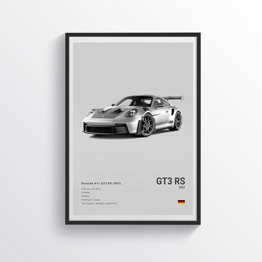 POSTER GT3 RS
