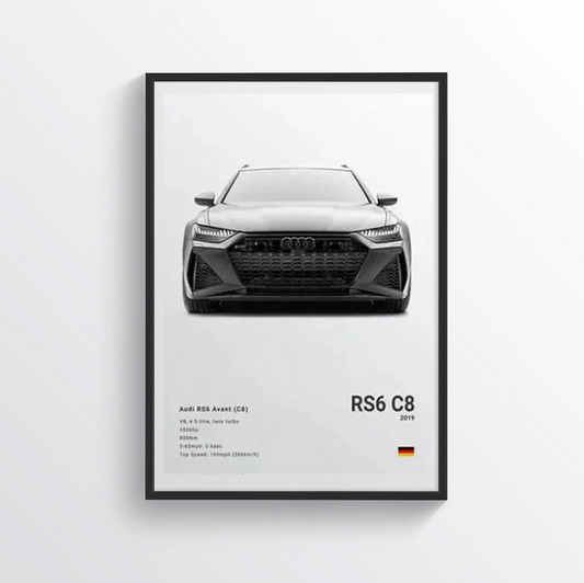 POSTER RS6 C8