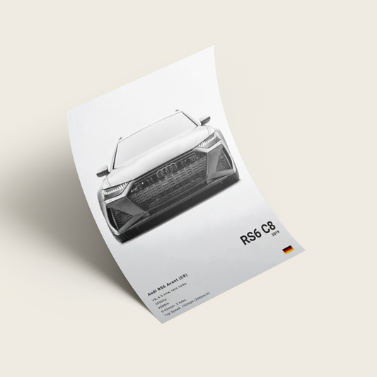 POSTER RS6 C8