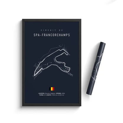 POSTER SPA FRANCORCHAMPS