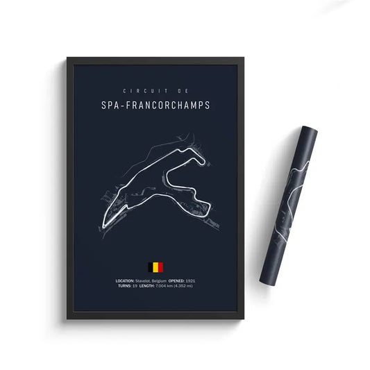 POSTER SPA FRANCORCHAMPS