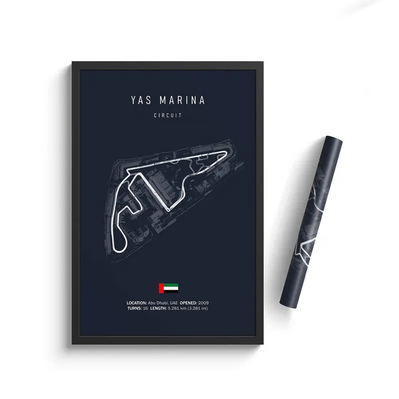 POSTER YAS MARINA