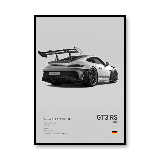 POSTER GT3 RS