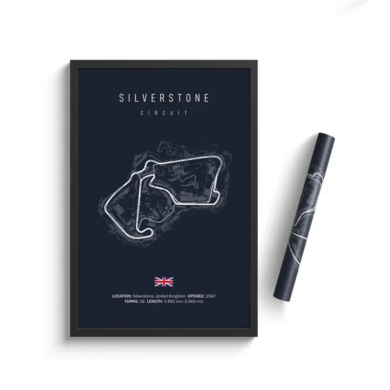 POSTER SILVERSTONE