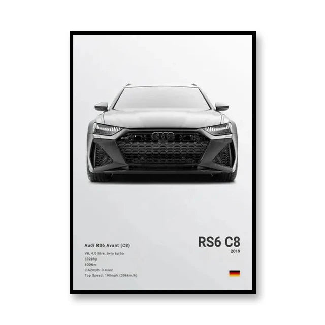 POSTER RS6 C8