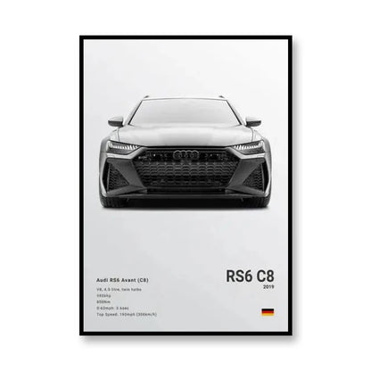 POSTER RS6 C8