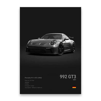 POSTER 992 GT3