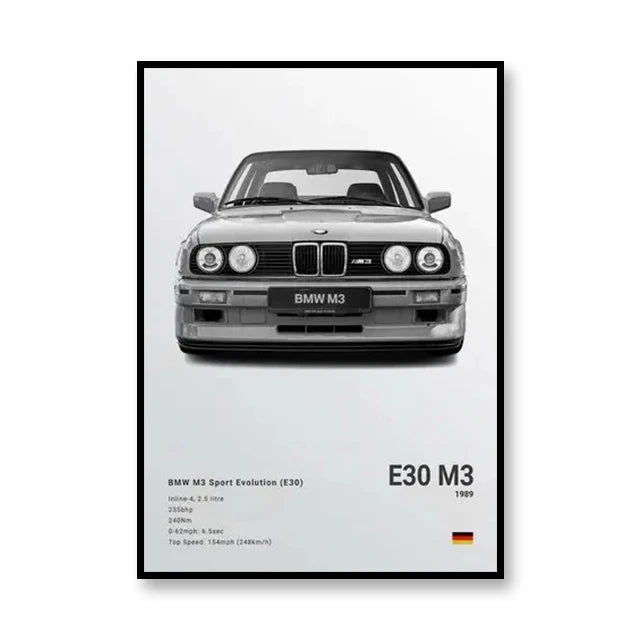 POSTER E30 M3