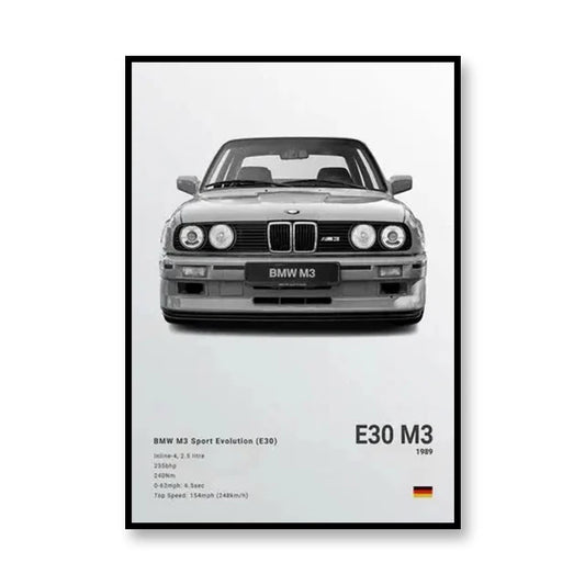 POSTER E30 M3