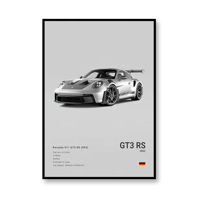 POSTER GT3 RS