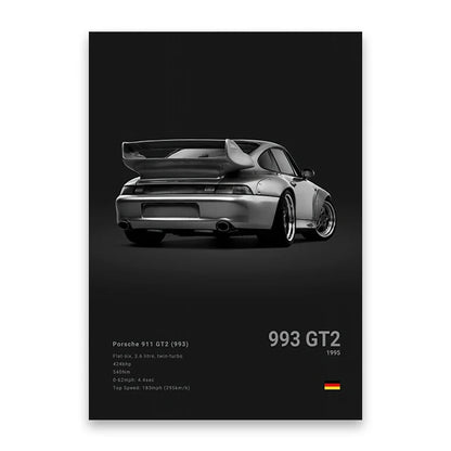 POSTER 993 GT2