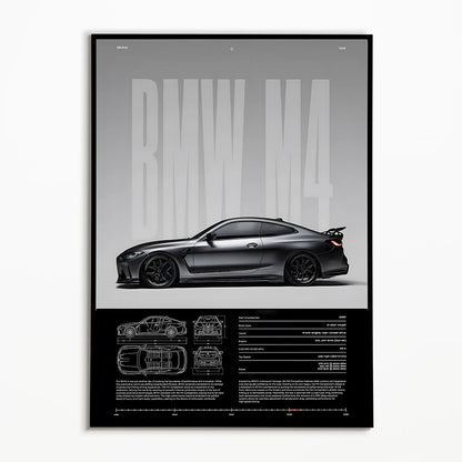POSTER BMW M4