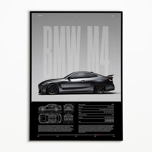 POSTER BMW M4