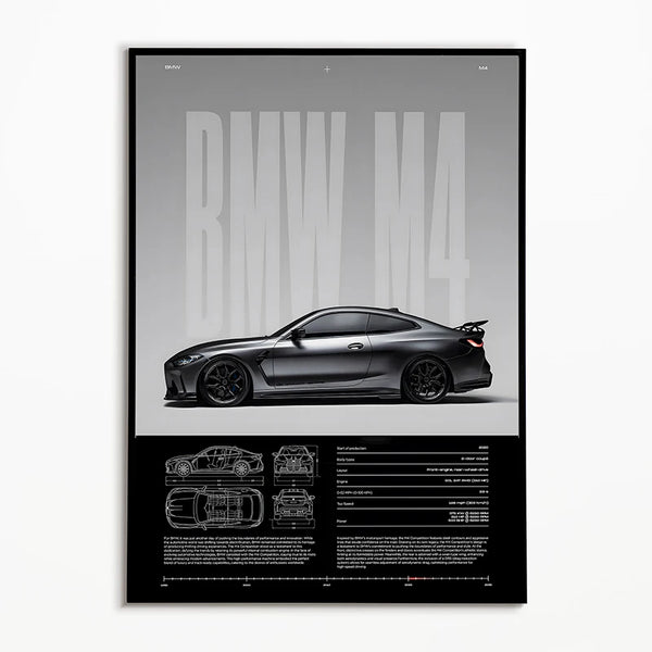 POSTER BMW M4