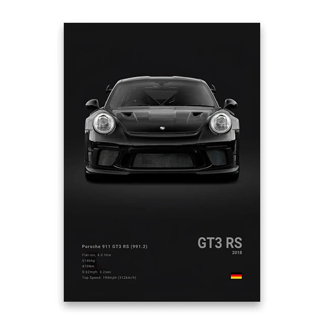 POSTER GT3 RS