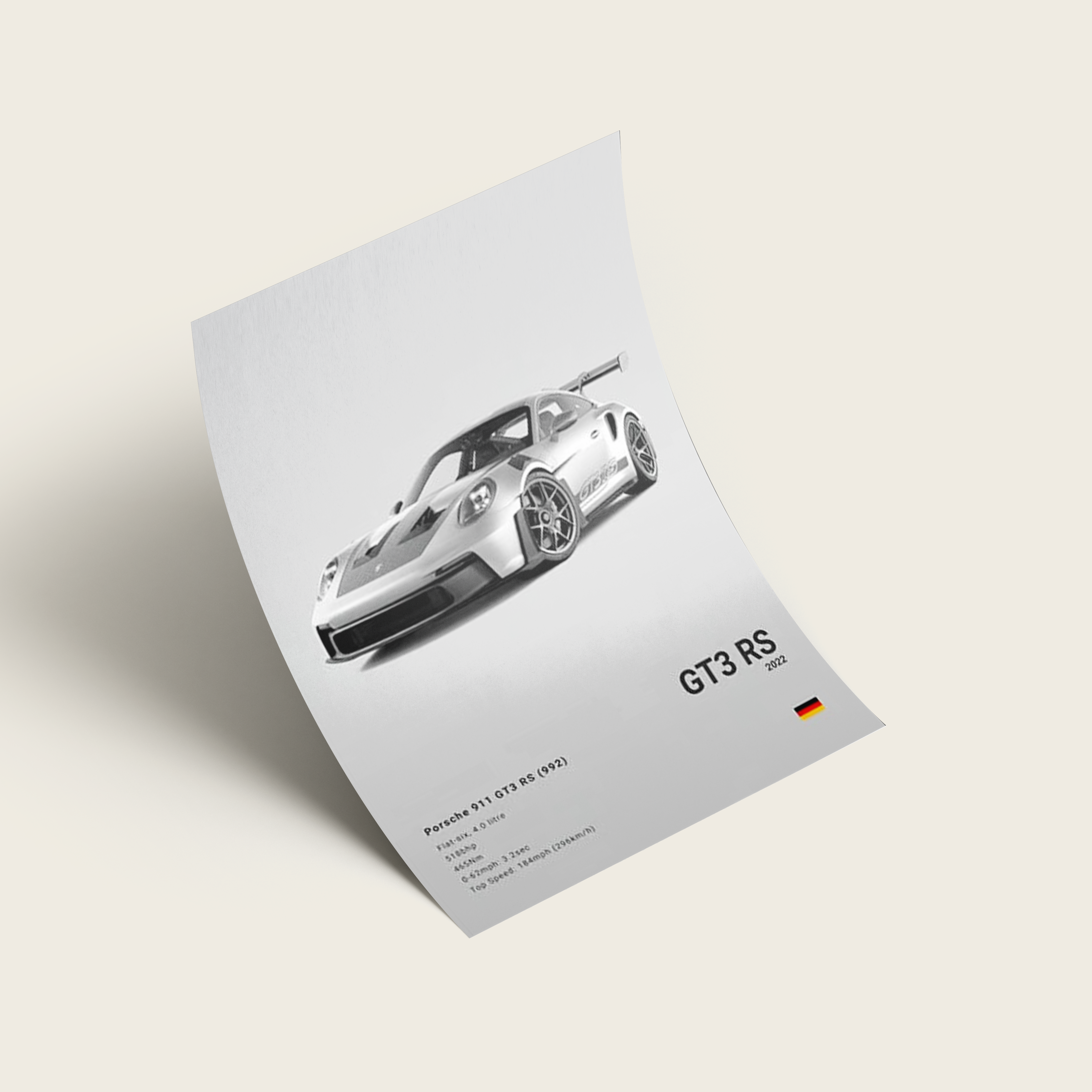 POSTER GT3 RS
