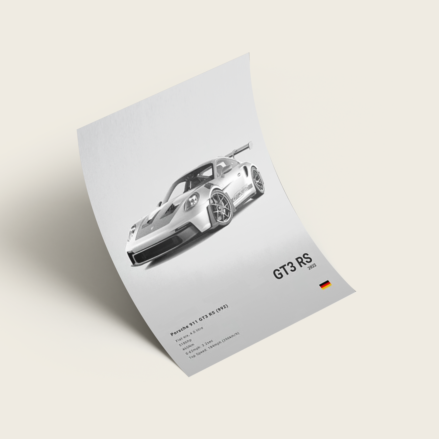 POSTER GT3 RS